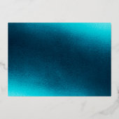 Schneeflocken Leicht & Foto(s) Urlaub Folieneinladung (Rückseite)