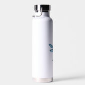 Schneeflocken-Libellen-Geist Trinkflasche (Rechts)