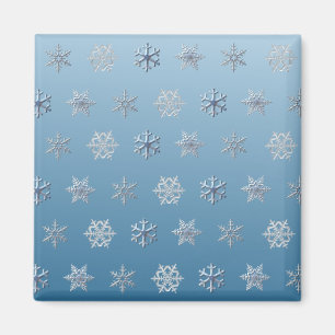 Schneeflocken Magnet