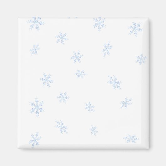 Schneeflocken Magnet (Vorne)