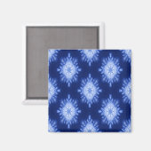 Schneeflocken.... Magnet (Vorderseite/Rückseite)