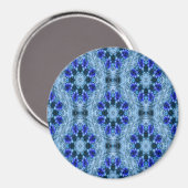 Schneeflocken...... Magnet (Vorderseite/Rückseite)