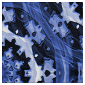 Schneeflocken-Mandalase...... Stoff (Muster)