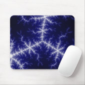 Schneeflocken-Mauspad Mousepad (Mit Mouse)