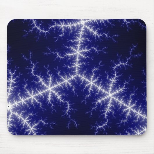 Schneeflocken-Mauspad Mousepad (Vorne)