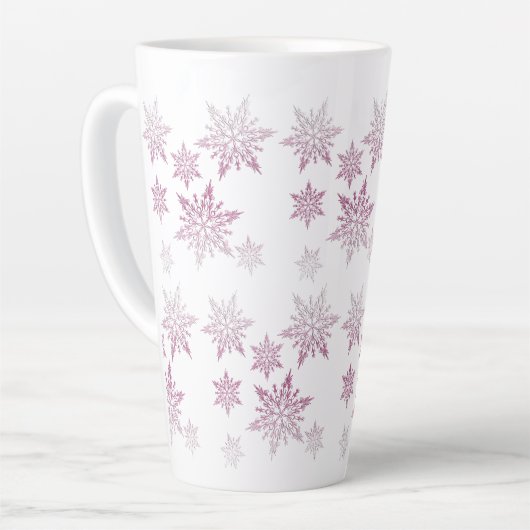 Schneeflocken Milchtasse (Linke Ecke)