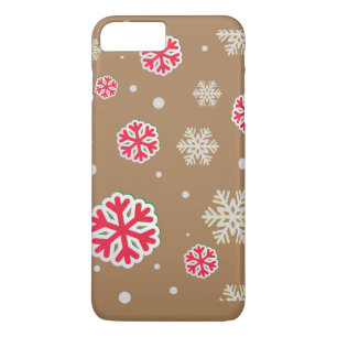 Schneeflocken modern Case-Mate iPhone hülle