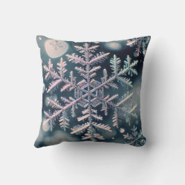 Schneeflocken/Mond Kissen