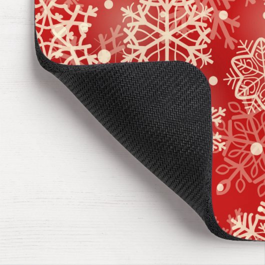 Schneeflocken Mousepad (Ecke)