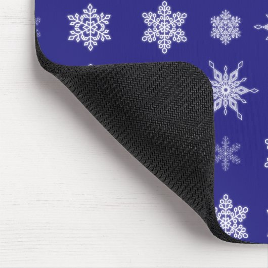 Schneeflocken Mousepad (Ecke)
