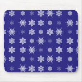 Schneeflocken Mousepad (Vorne)