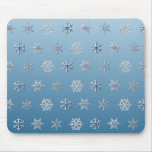 Schneeflocken Mousepad