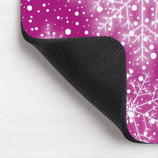 Schneeflocken Mousepad (Ecke)