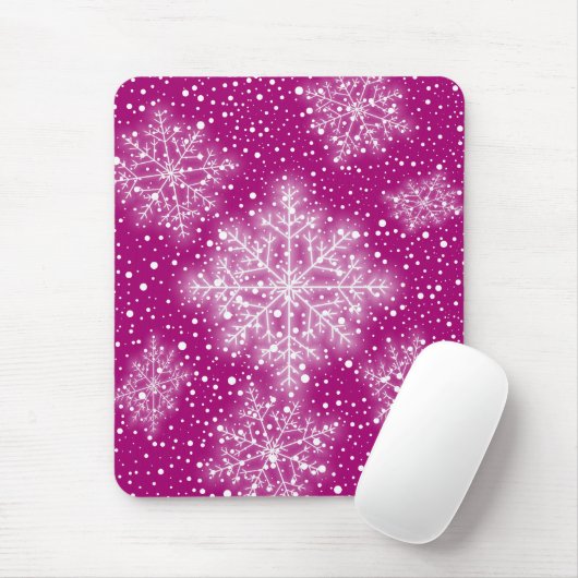 Schneeflocken Mousepad (Mit Mouse)