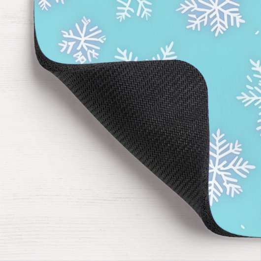 Schneeflocken Mousepad (Ecke)