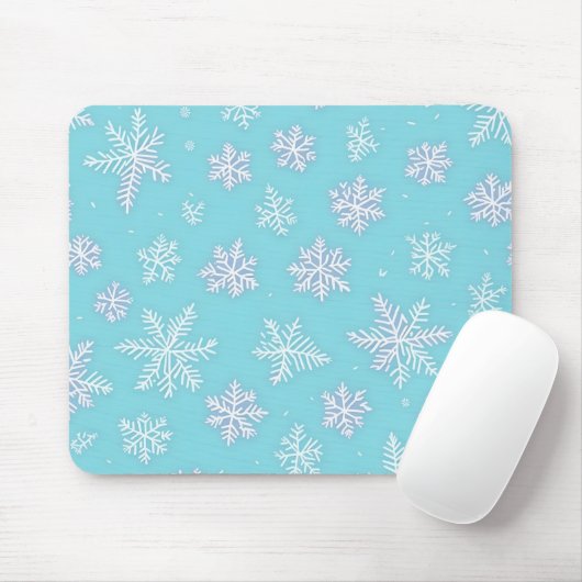 Schneeflocken Mousepad (Mit Mouse)