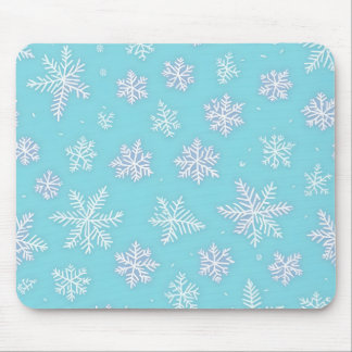 Schneeflocken Mousepad