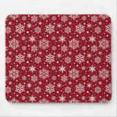 Schneeflocken Mousepad (Vorne)