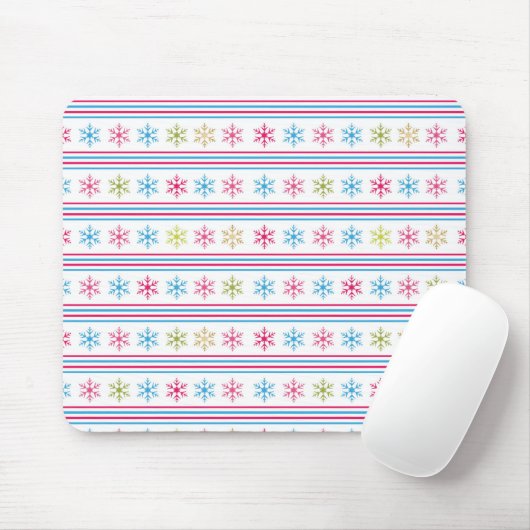 Schneeflocken Mousepad (Mit Mouse)