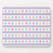 Schneeflocken Mousepad (Vorne)