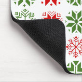 Schneeflocken Mousepad (Ecke)