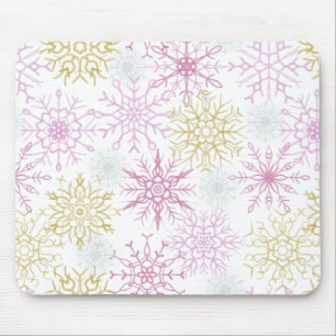 Schneeflocken Mousepad