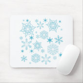 Schneeflocken Mousepad (Mit Mouse)