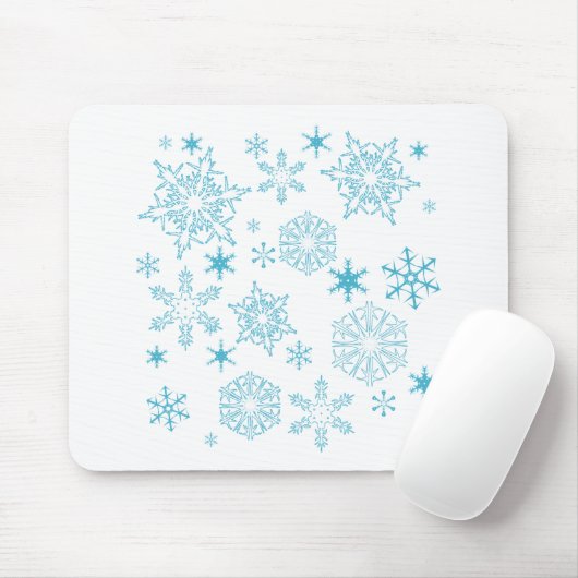 Schneeflocken Mousepad (Mit Mouse)