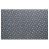Schneeflocken-Muster auf grauem Hintergrund Stoff (Yard (91,4 cm))
