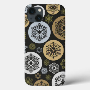 Schneeflocken-Muster für Weihnachten Case-Mate iPhone Hülle