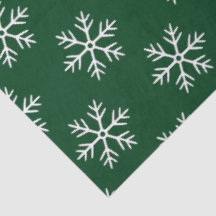 Schneeflocken Muster Grün Weihnachten