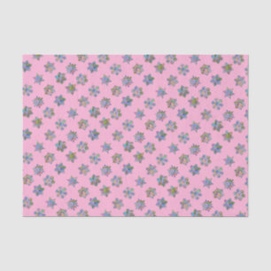 Schneeflocken-Muster in Weihnachten Seidenpapier