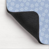 Schneeflocken-Muster Mousepad (Ecke)