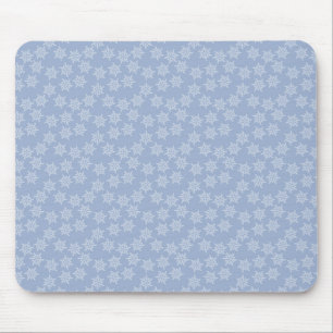 Schneeflocken-Muster Mousepad