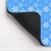 Schneeflocken-Muster Mousepad (Ecke)
