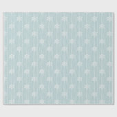 Schneeflocken Musterweihnachtsferien Geschenkpapier (Flach)
