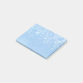 Schneeflocken nach dem Mittag Post-it Klebezettel (angewinkelt)
