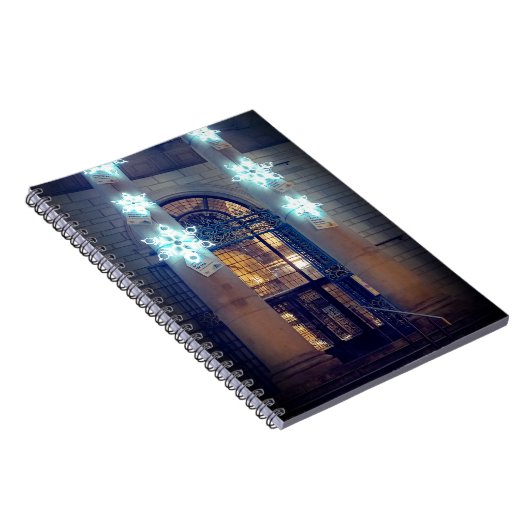 Schneeflocken Notizblock (Rechte Seite)