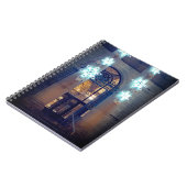 Schneeflocken Notizblock (Linke Seite)