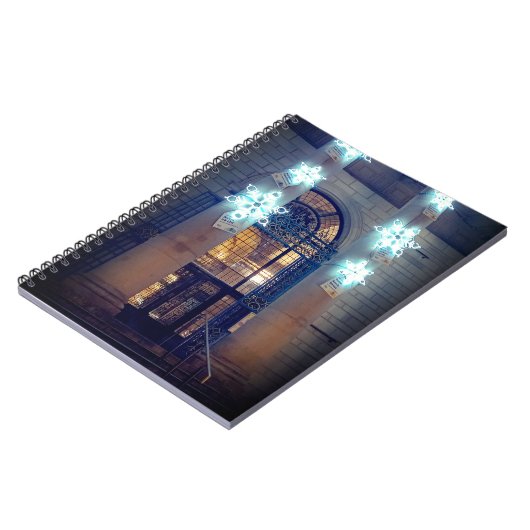 Schneeflocken Notizblock (Linke Seite)