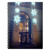 Schneeflocken Notizblock (Vorderseite)