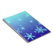 Schneeflocken Notizblock (Rechte Seite)