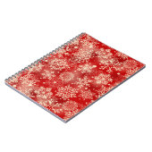 Schneeflocken Notizblock (Linke Seite)