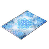 Schneeflocken Notizblock (Linke Seite)