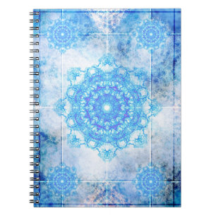 Schneeflocken Notizblock