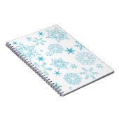 Schneeflocken Notizblock (Rechte Seite)