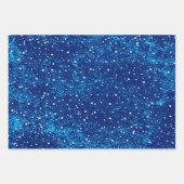 Schneeflocken, ohne Tabby Geschenkpapier Set (Vorderseite 2)