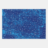 Schneeflocken, ohne Tabby Geschenkpapier Set (Vorderseite)