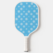 Schneeflocken Pickleball Schläger (Rückseite)