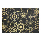 Schneeflocken Pillowcase-Set Kissenbezug (Rückseite-Links)